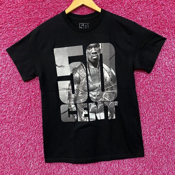 50 Cent Get Rich or Die Tryin' Graphic Design T-Shirt Medium - Picture 3 of 5